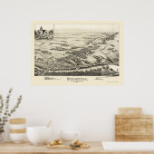 Collegeville, PA Panoramic Map - 1894 Poster (Keuken)