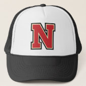 Collegiate "N" Trucker Pet (Voorkant)