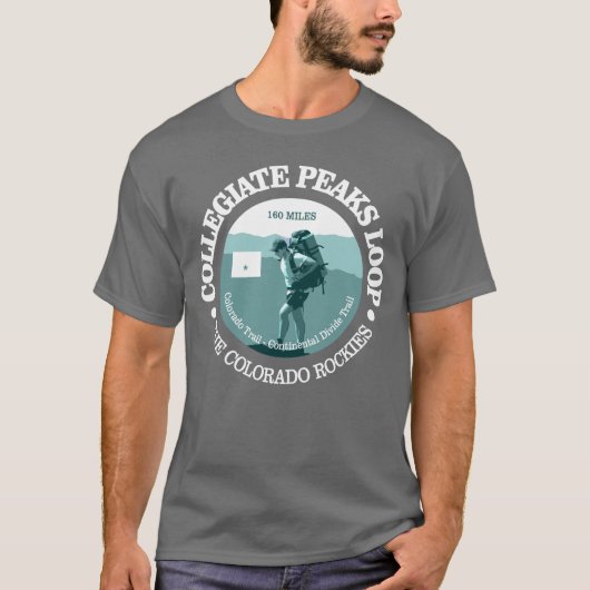 Collegiate Peaks Loop (T) T-shirt (Voorkant)