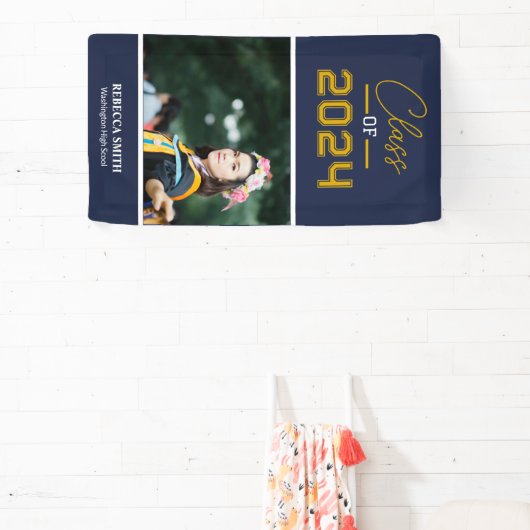 Collegiate Script Portret Marine Banner (Insitu)