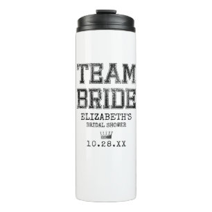 Collegiate Team Bride Vrijgezellenfeest Thermosbeker