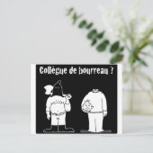 Collègue de Bourreau (Francois Ville & Gdb Gdblog) Briefkaart (Staand voorkant)