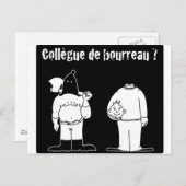 Collègue de Bourreau (Francois Ville & Gdb Gdblog) Briefkaart (Voorkant / Achterkant)