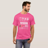 Colli voor artsen Verpakking en behandeling Etiket T-shirt (Voorkant volledig)