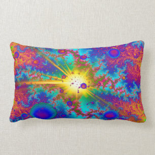 Colliding Dweeb Ballz Psychedelic Kussen