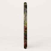 Collie aan de Zwarte en Witte Grens op Park Bench Case-Mate iPhone Case (Achterkant/links)