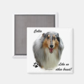 Collie als geen ander ras magneet (Voorkant / Achterkant)