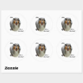 Collie als geen ander ras - Sticker (Vel)