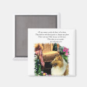 Collie Art Gifts Rough Sable Magneet (Voorkant / Achterkant)