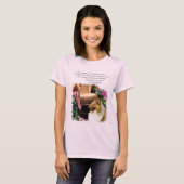 Collie Art Gifts Rough Sable T-shirt (Voorkant volledig)