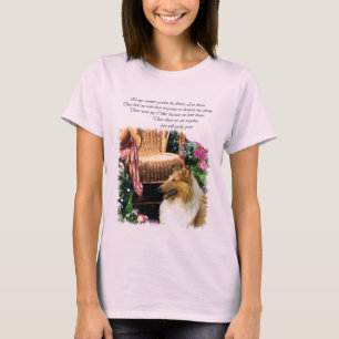 Collie Art Gifts Rough Sable T-shirt