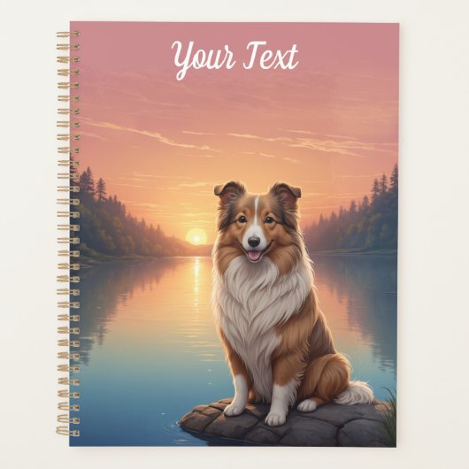 Collie bij Lake Planner (Voorkant)