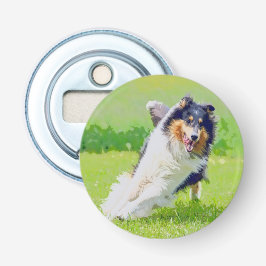 Collie Button Flesopener