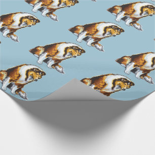collie cadeaupapier