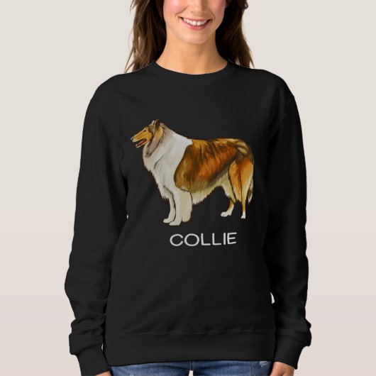 Collie Crazy Dog Trui (Voorkant)