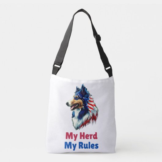 Collie Crossbody Tas (Voorkant)