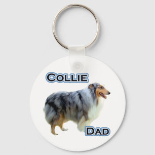 Collie Dad 4 - Sleutelhanger