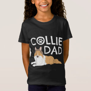 Collie Dad Cute Dog Puppy Pet Dierenvriend Gift T-shirt