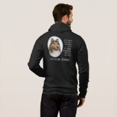 Collie Dad Hoodie (Achterkant volledig)