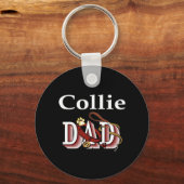 collie dad Sleutelhanger (Voorkant)