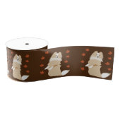 Collie Dog, Autumn Leaves Grosgrain Lint (Spoel)