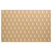 Collie Dog, Autumn Leaves Stof (Yard (91,4 cm))