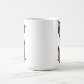 Collie Dog Cartoon Koffiemok (Center)