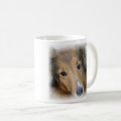 Collie Dog Coffee Mok (Voorkant rechts)