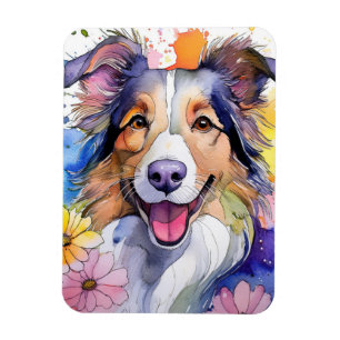 Collie Dog Fotomagneet Magneet