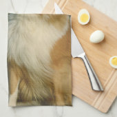 Collie Dog Kitchen Towel Theedoek (Quarter Fold)