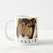 Collie Dog Koffiemok (Links)