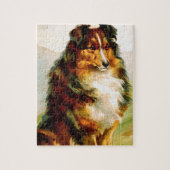  Collie Dog Legpuzzel (Verticaal)