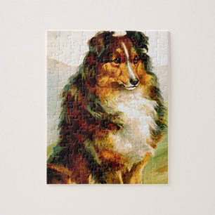  Collie Dog Legpuzzel