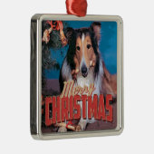 Collie Dog Ornament voor kerstmis (Rechts)