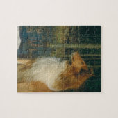 Collie Dog Puzzle Legpuzzel (Horizontaal)