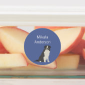 Collie Dog-rand, waterdicht label (Aangebracht)