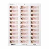 Collie Dog Retouradres Labels (Full Sheet)