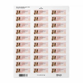 Collie Dog Retouradres Labels (Full Sheet)