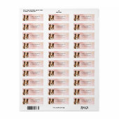 Collie Dog Retouradres Labels (Full Sheet)