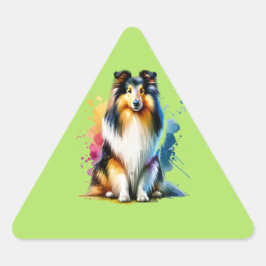Collie Dog Sticker