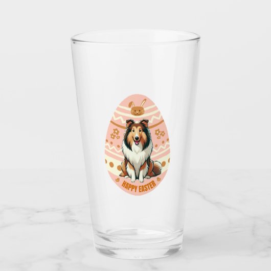 Collie-ei Glas (Voorkant)
