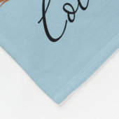 collie fleece deken (Hoek)