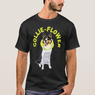 Collie Flower Dog Puppy Paw Love Border Collie 1 T-shirt