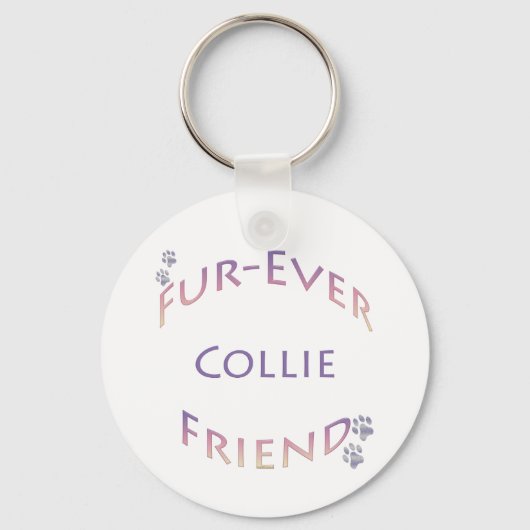 Collie Furever Sleutelhanger (Voorkant)