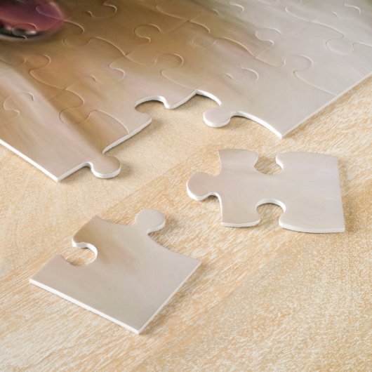 Collie Geel Primrose Hondenkunst Legpuzzel (Zijkant)