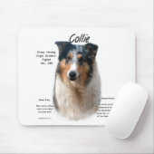 Collie (gladde merle) Geschiedenis Ontwerp Muismat (Met muis)
