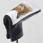 Collie Golfheadcover (3/4 voorkant)