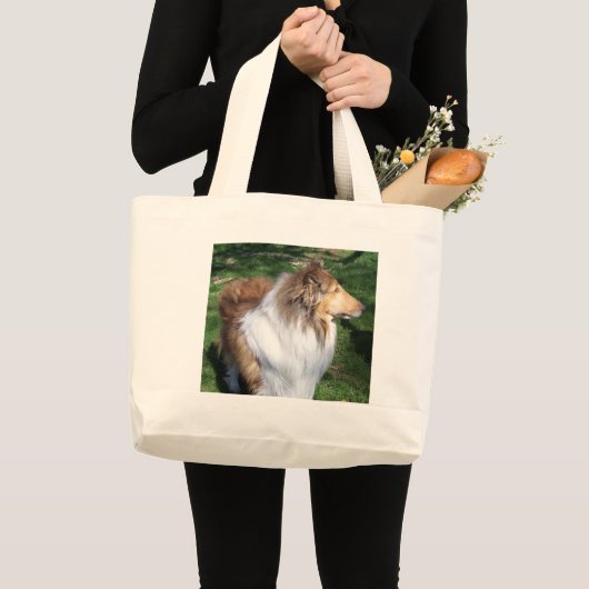COLLIE GROTE TOTE BAG (Voorkant (product))