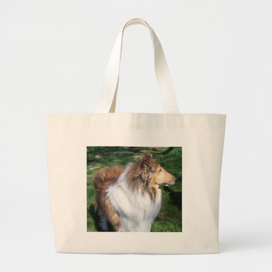 COLLIE GROTE TOTE BAG (Voorkant)