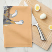 collie handdoek (Quarter Fold)